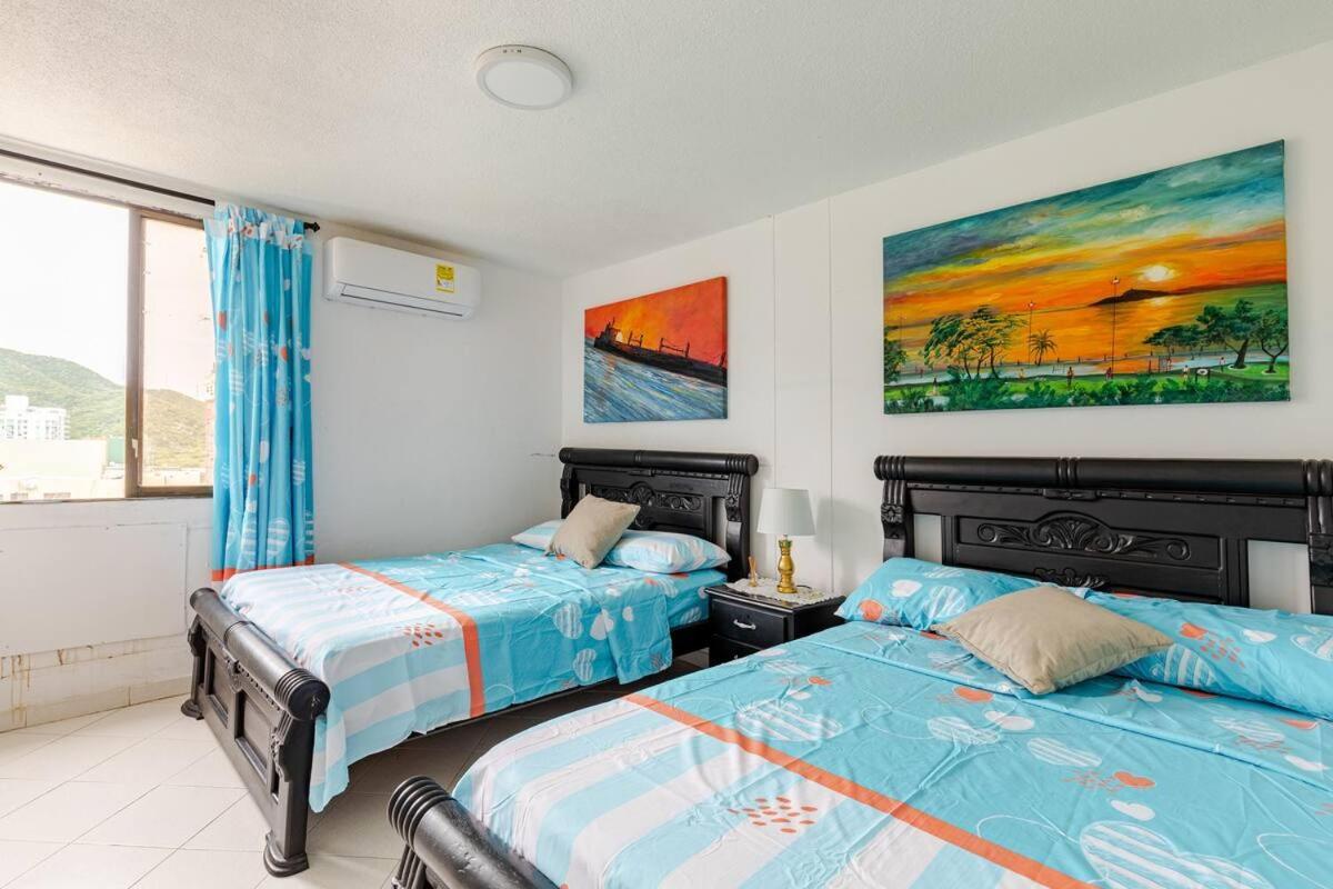 Hermoso Piso10 Con Salida Directa A La Playa Increible En Playa Rodadero Apartamento